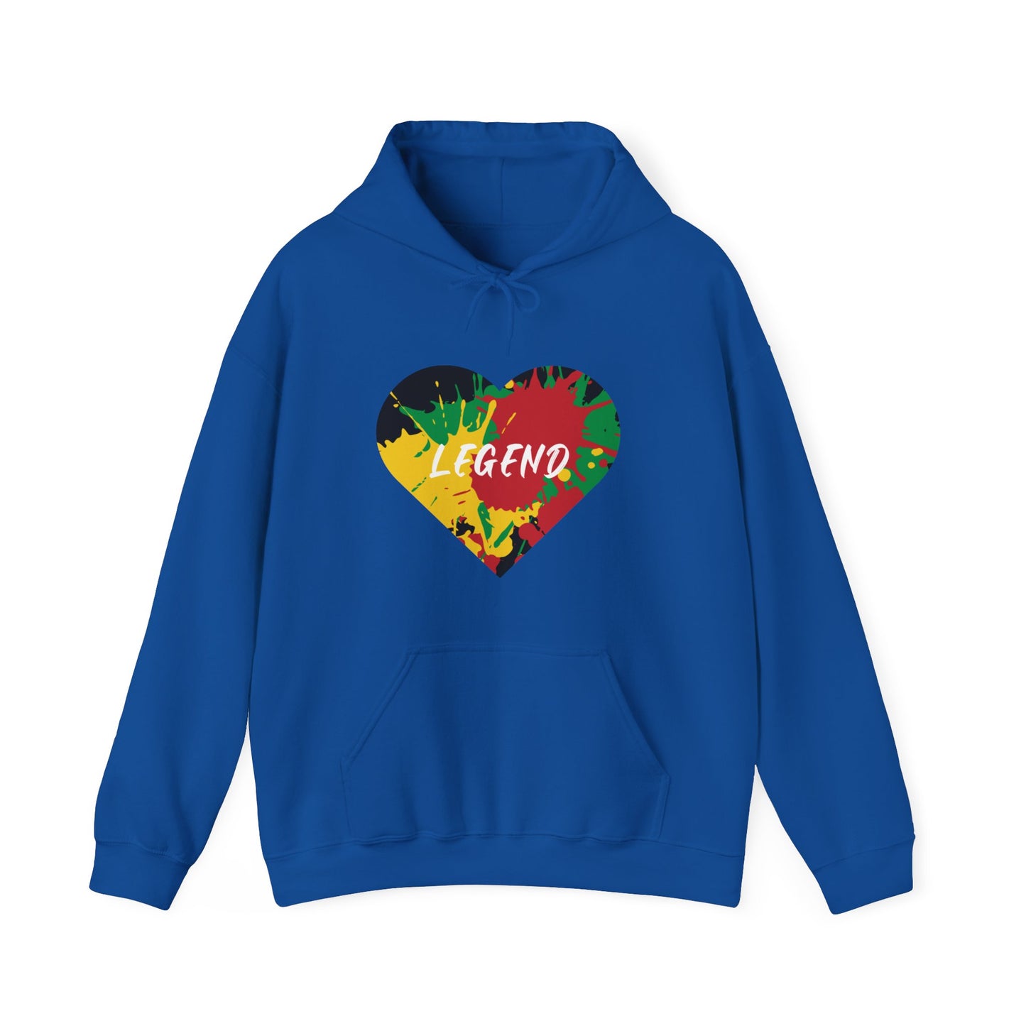 LEGEND ROOTS COLOR GRAPHIC ART DESIGN HOODIE GIFT
