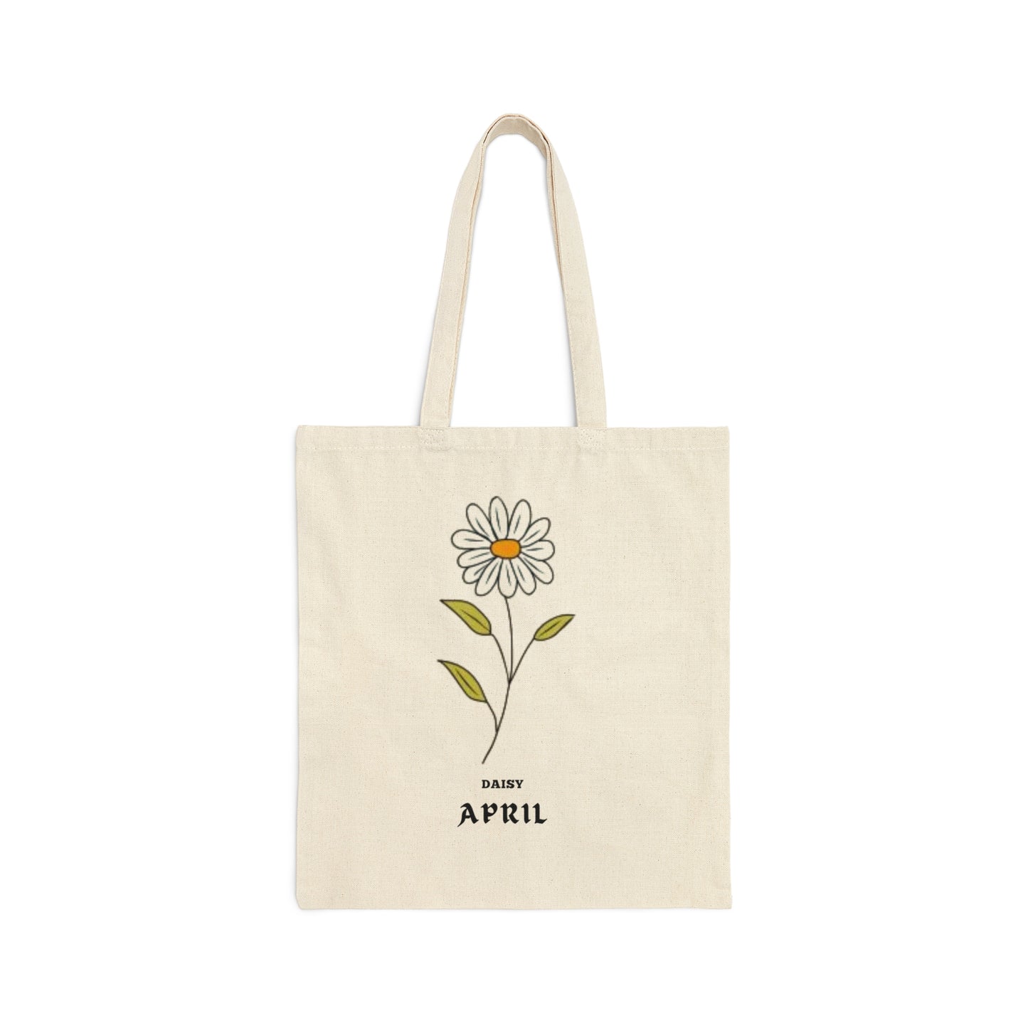 APRIL BIRTH MONTH FLOWER TOTE GIFT (DAISY)