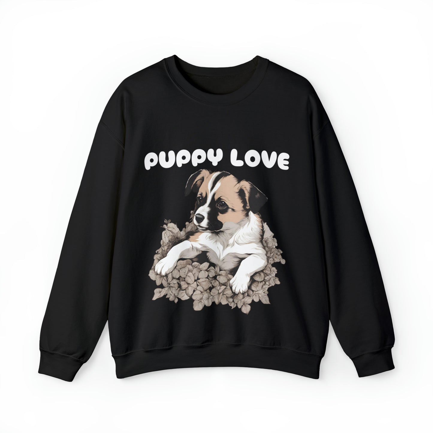 Puppy Love Puppy Pic Crewneck sweatshirt Gift
