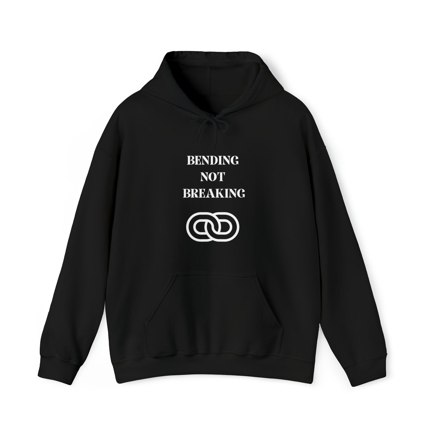 Bending not breaking  Heavy Blend Hooded Sweatshirt gift, hoodie gift to celebrate resilience. sweatshirt gift for friends