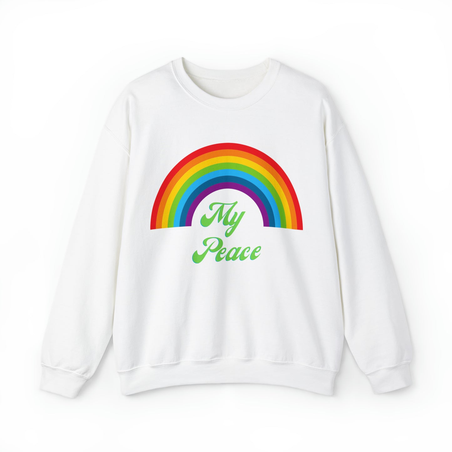Rainbow Design Statement Crewneck Sweatshirt Gift