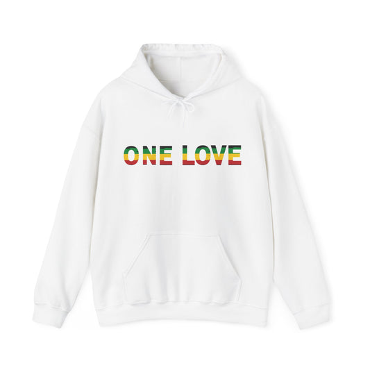 ONE LOVE COLOR HOODED SWEATHIRT GIFT