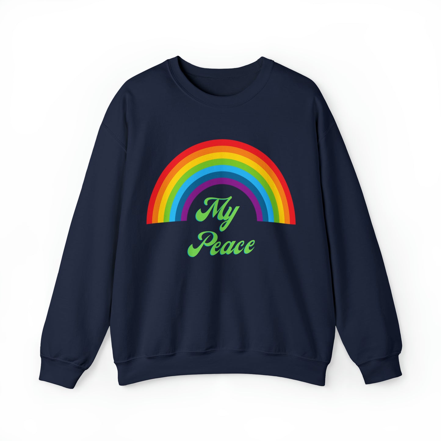 Rainbow Design Statement Crewneck Sweatshirt Gift