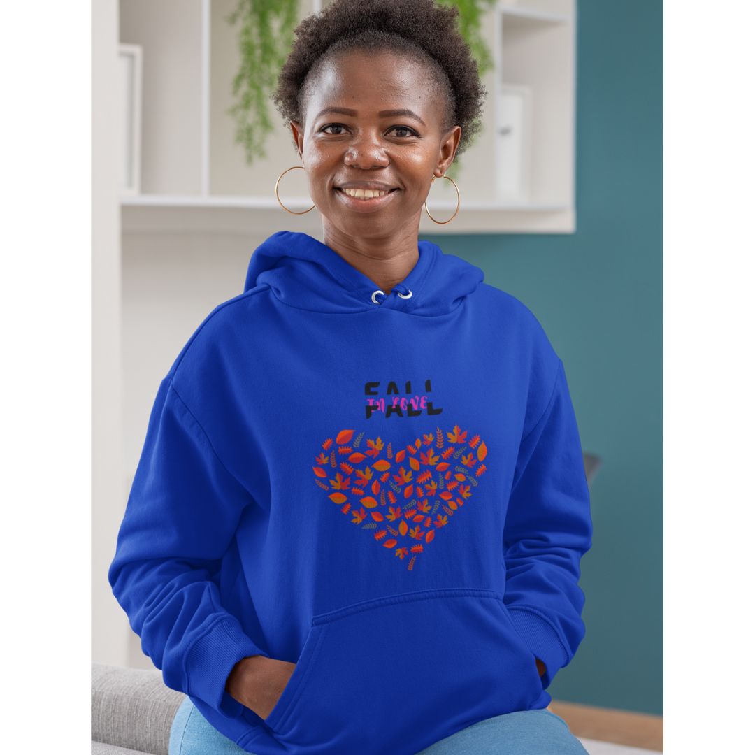 FALL IN LOVE FALL THEME UNISEX HOODIE GIFT
