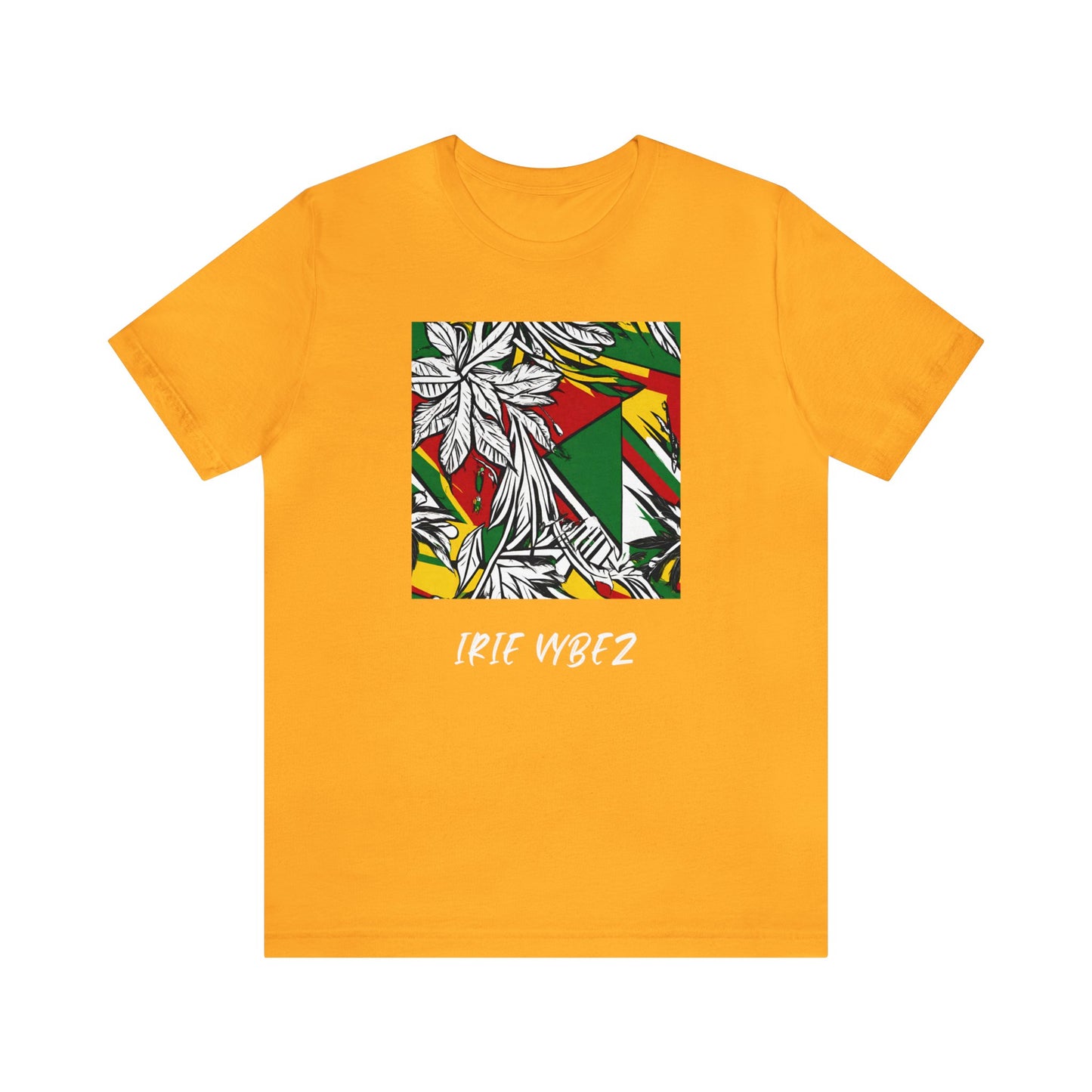 IRIE VYBEZ ROOTS COLOR ABSTRACT ART CREWNECK T SHIRT GIFT