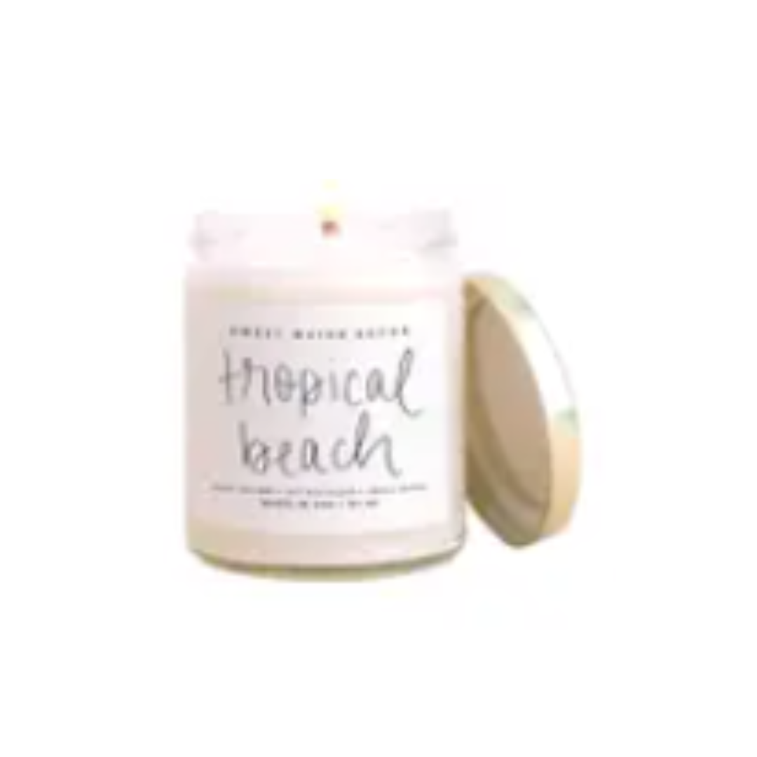 TROPICAL BEACH EXOTIC FRAGRANCE CANDLE