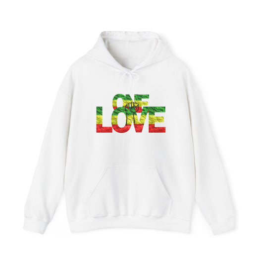 ONE LOVE ROOTS COLOR STAEMENT HOODIE GIFT