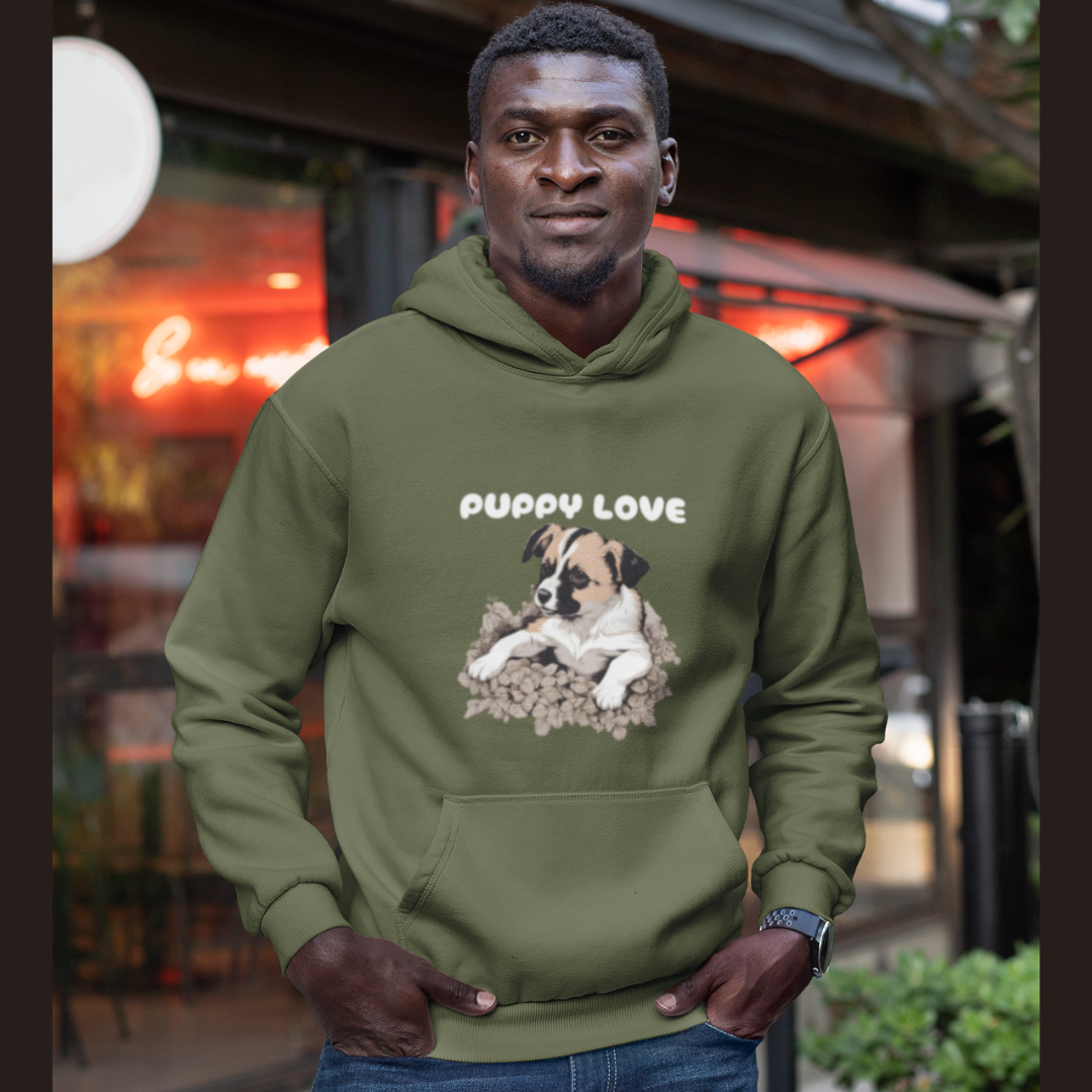 Puppy Love unisex hoodie gift