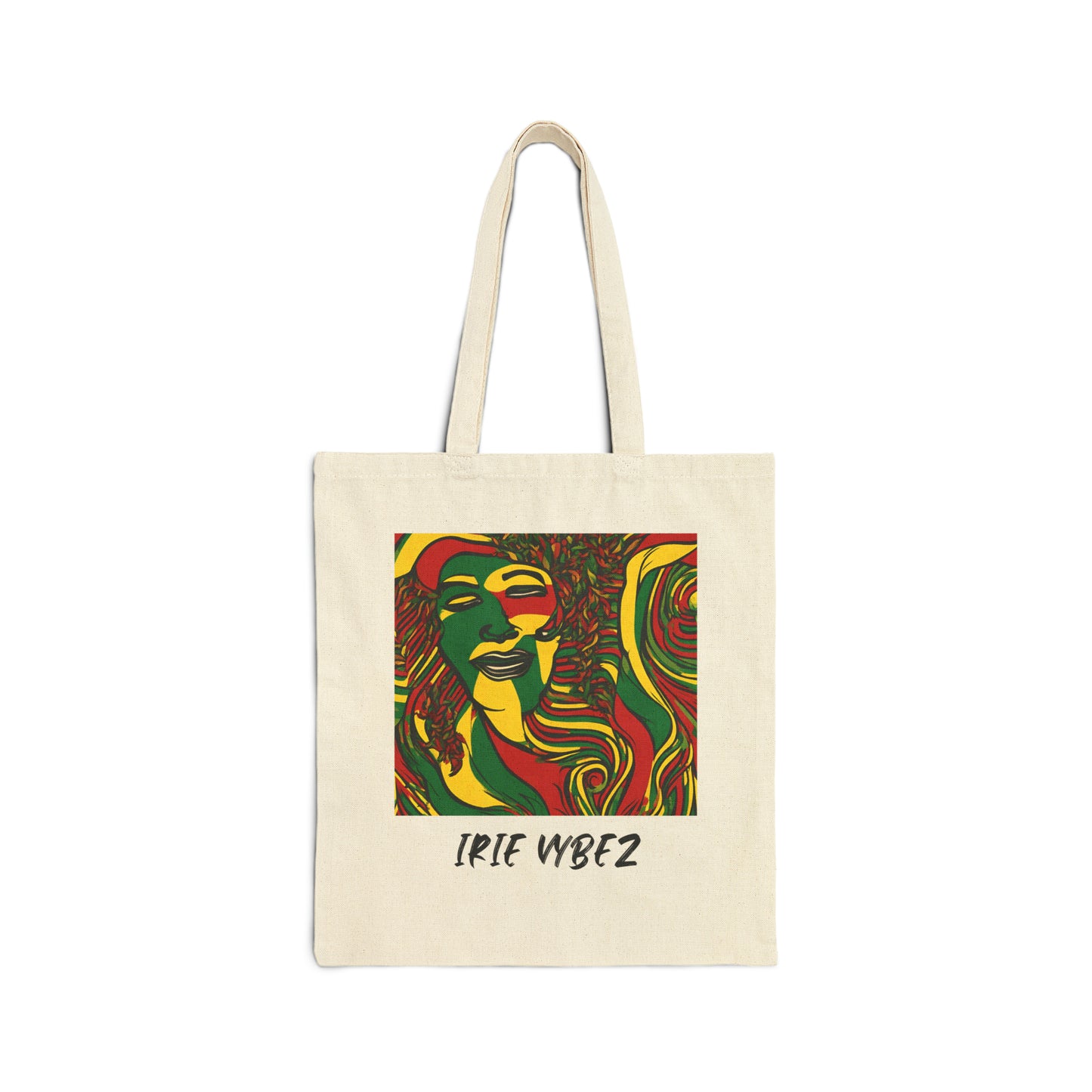 IRIE VYBEZ ABSTRACT ART TOTE BAG GIFT