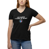 V NECK T SHIRT GIFT FOR LABOR AND DELIVERY NURSE