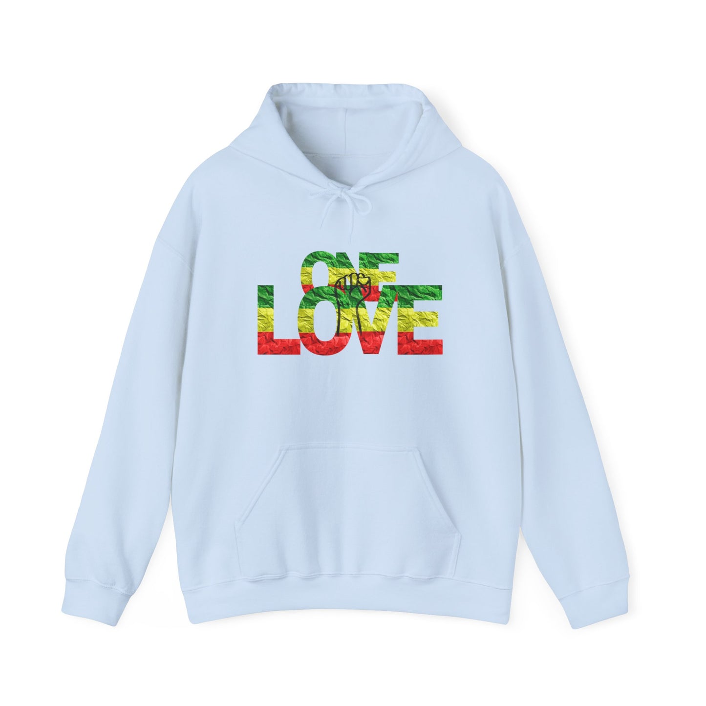 ONE LOVE ROOTS COLOR STAEMENT HOODIE GIFT