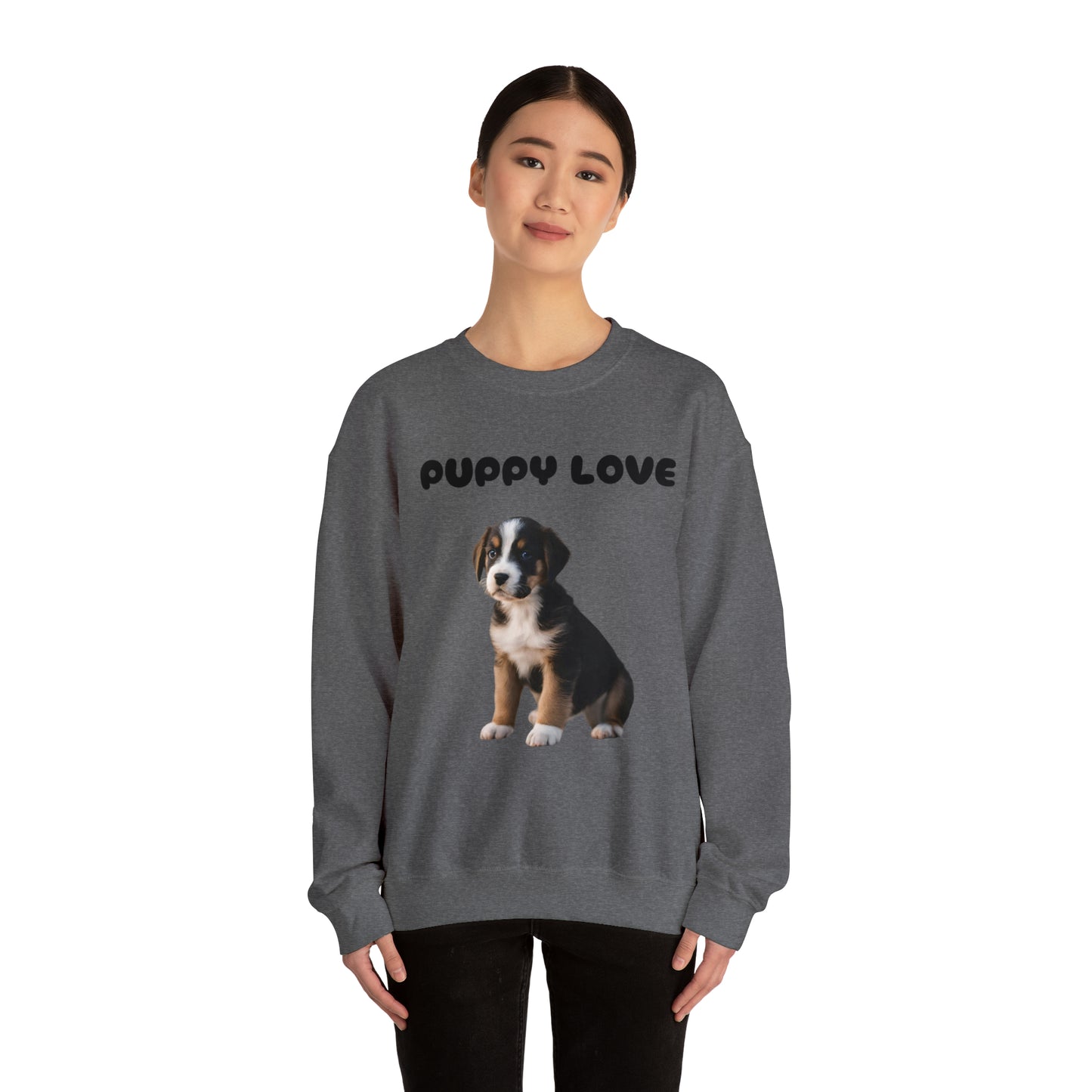 Puppy Love sweatshirt for dog lovers