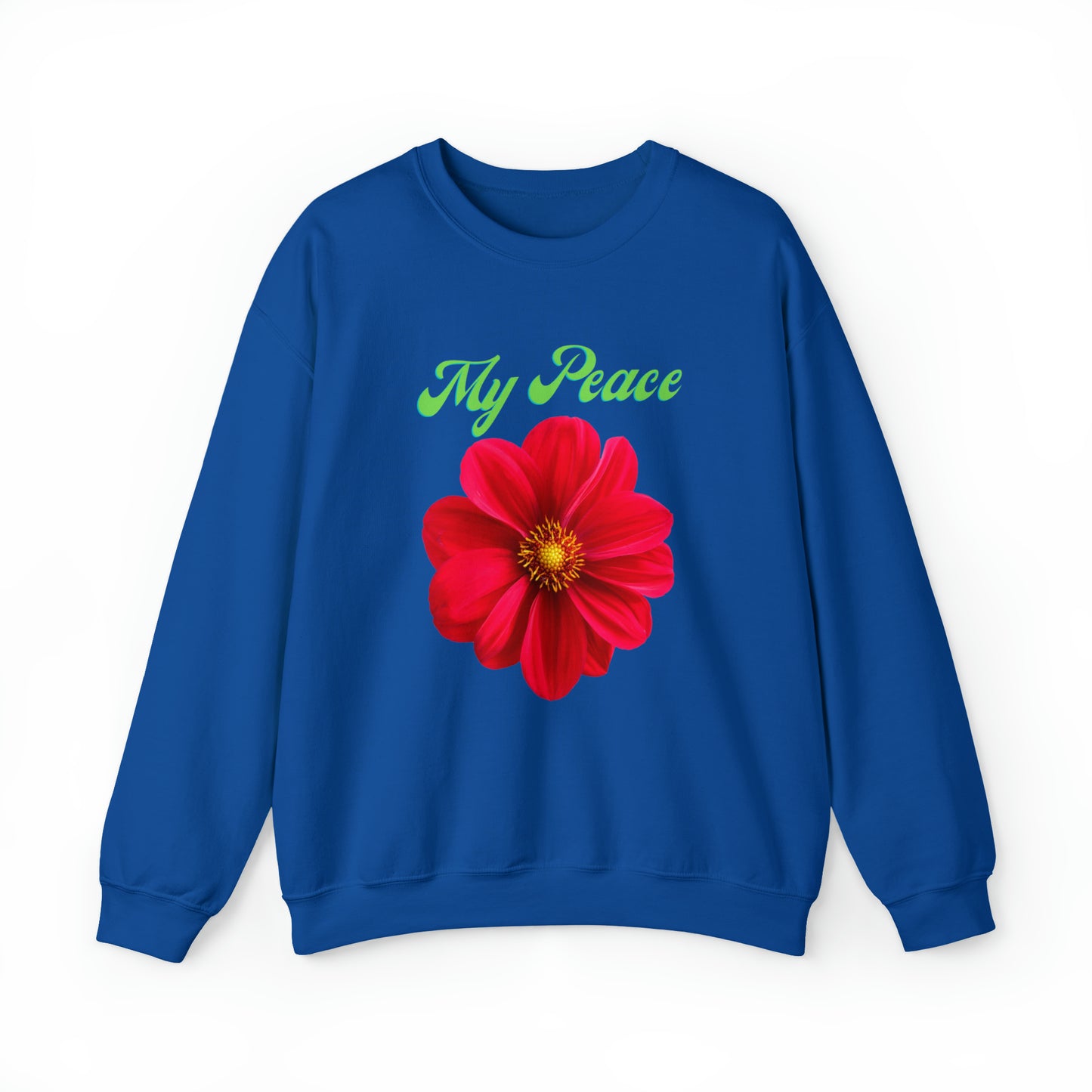 Red Flower design Statement sweatshirt Gift