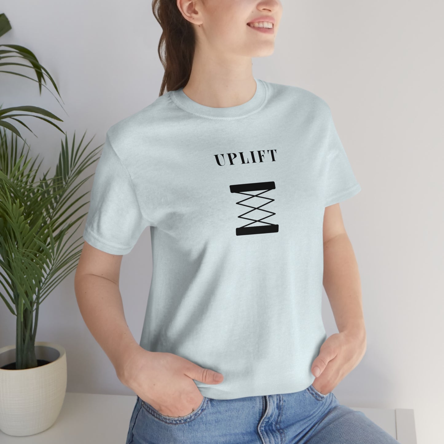 Uplift t shirt, t shirt with inspirational words, t shirt word encourages, tshirt gift for friends and family