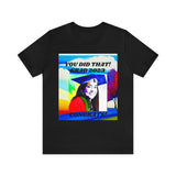 2023 GRAD T SHIRT GIFT WITH WATER COLOR FEMALE IMAGE