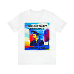 2023 GRADS T SHIRT GIFT WITH IMAGE OF ASIAN MALE IN WATER COLOR GRAPHIC
