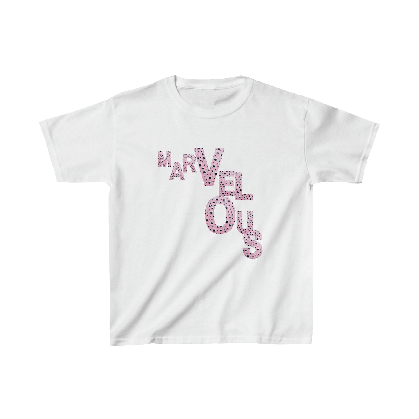 Marvelous  kid t shirt, t shirt gift for your precious child, T shirt gift from parents to kids