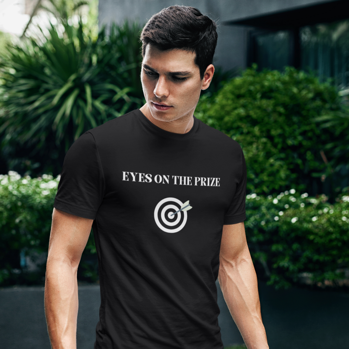 Eyes on the prize inspirational words t shirts, t shirts that motivates tee shirt gift for friends