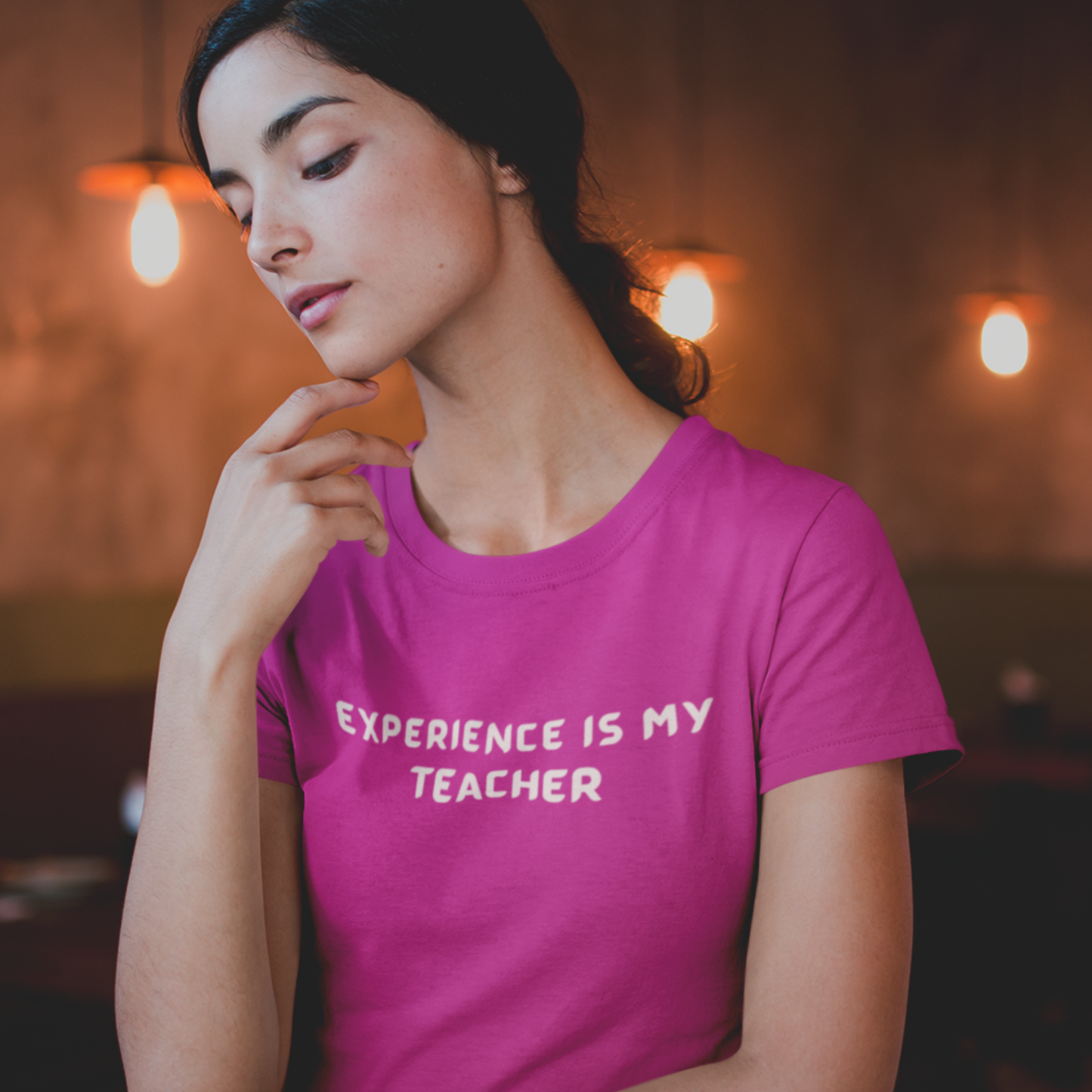 Experience is my teacher unisex tee shirt gift, t shirt with meaningful words