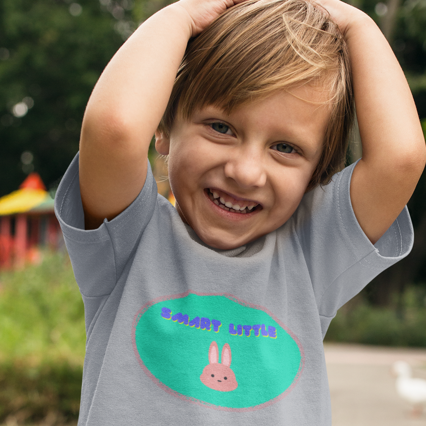 Smart little bunny kids t shirt gift, tshirt gift for curious kids, mom gift for kids, dad gift to child