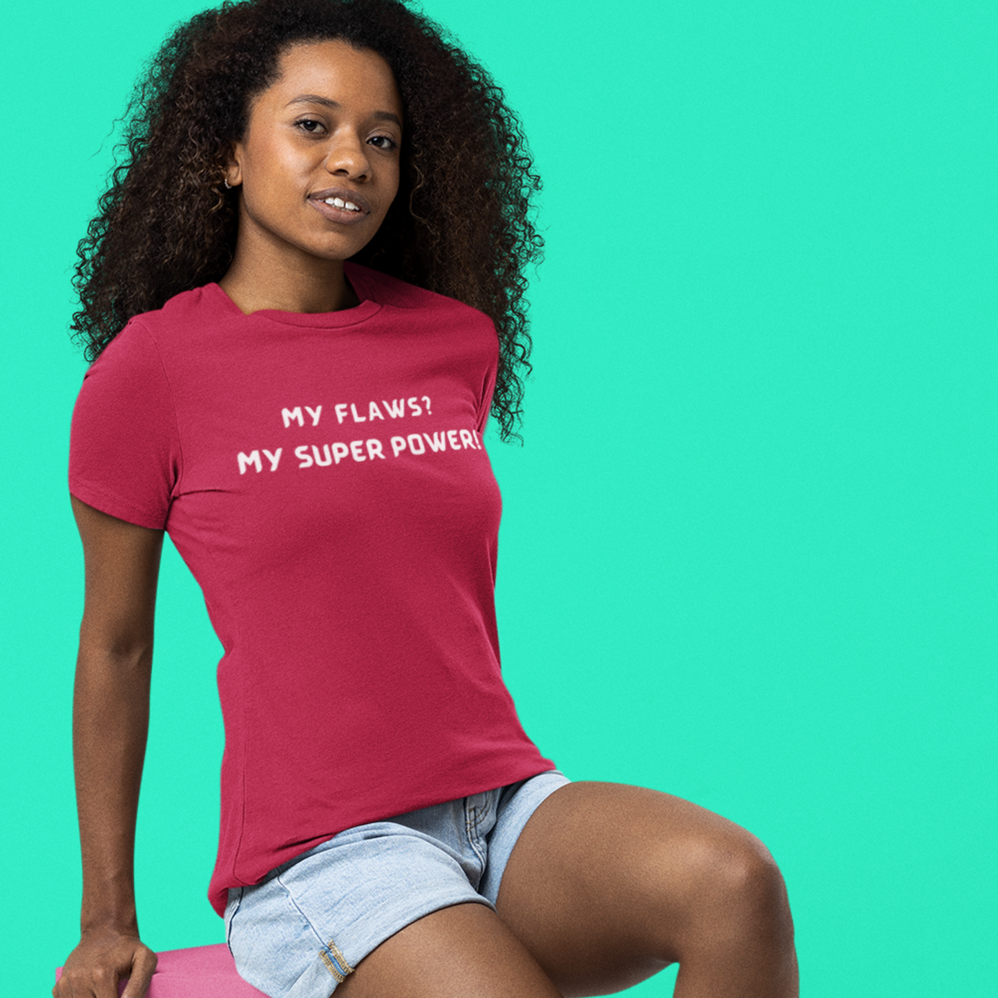 My flaws? My super power! unisex t shirt gift, tshirt with inspirational words
