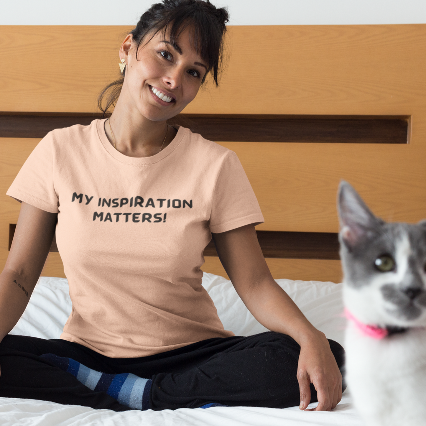 My inspiration matters unisex t shirt, T shirt gift with inspirational words tee shirt gift for friends